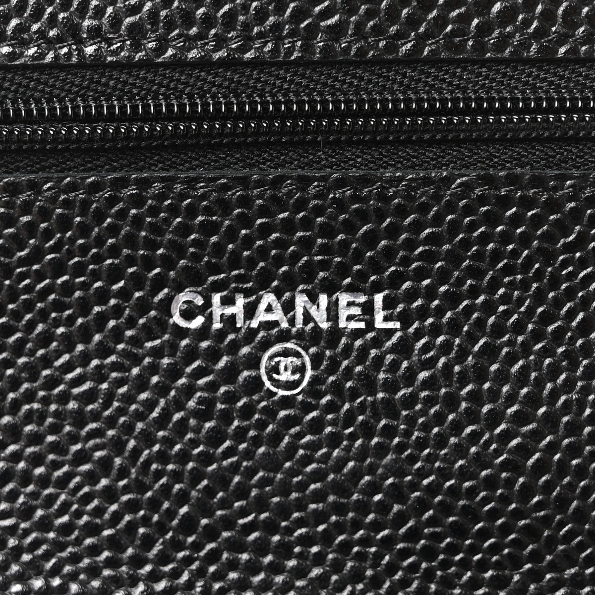 Chanel Caviar Quilted Wallet on Chain WOC Black 6 of 10