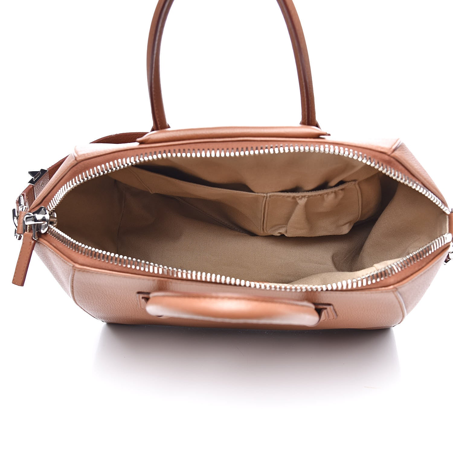 Givenchy Sugar Goatskin Medium Antigona Cognac 5 of 17