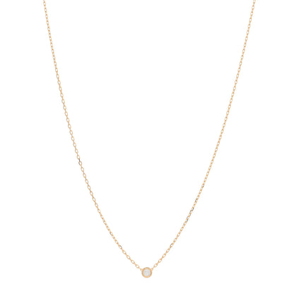 Cartier 18K Yellow Gold Diamond SM D'Amour Pendant Necklace 1 of 4