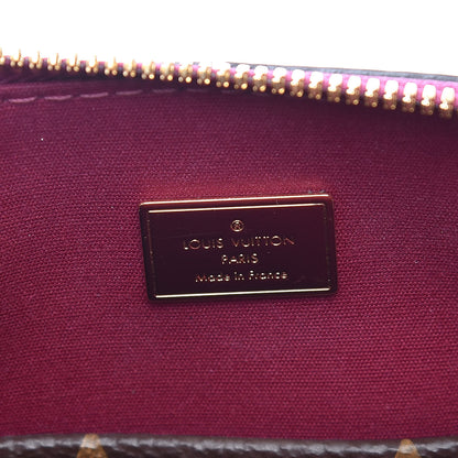 Louis Vuitton Patent Monogram Alma BB Magenta 6 of 7