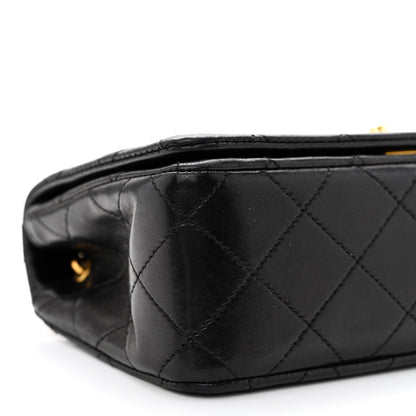 Chanel Lambskin Quilted Small Single Flap Bag Black 9 of 11