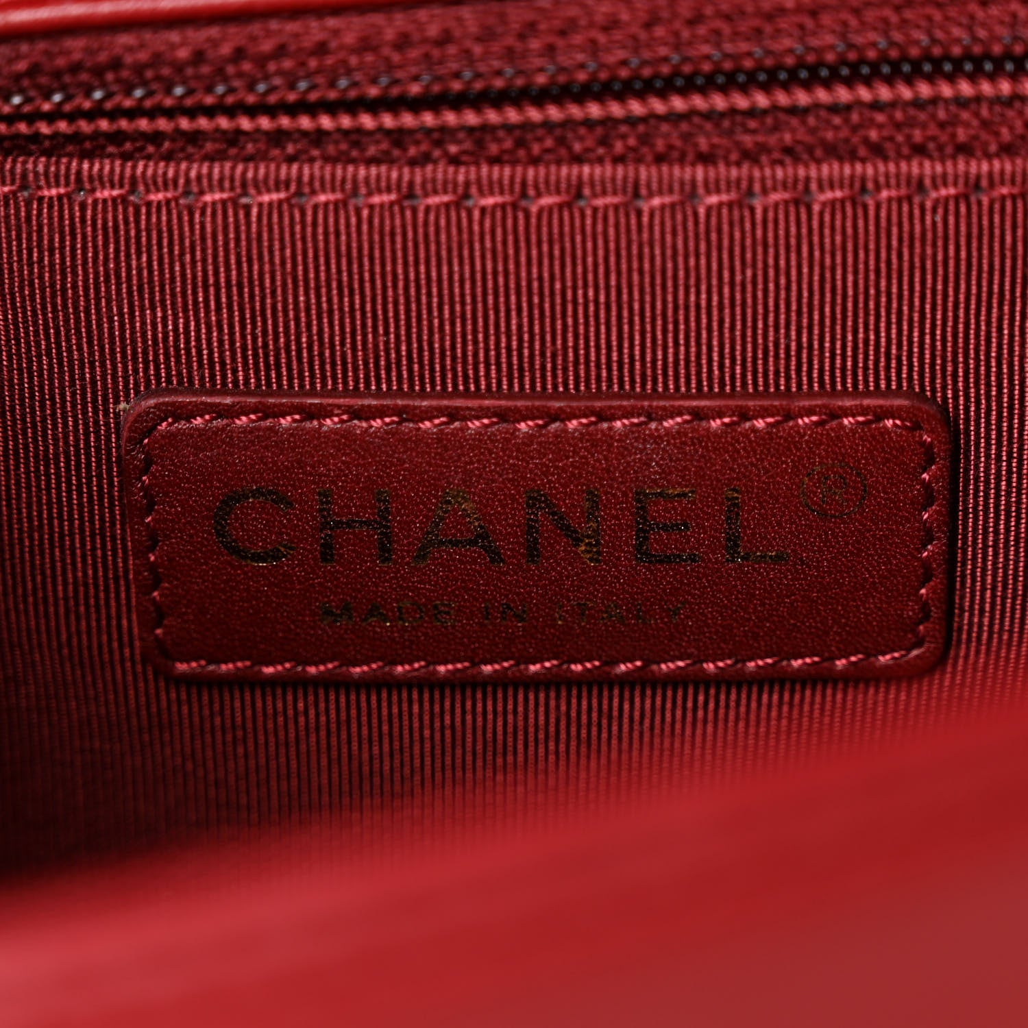 Chanel Lambskin Quilted New Medium Boy Flap Red 6 of 10