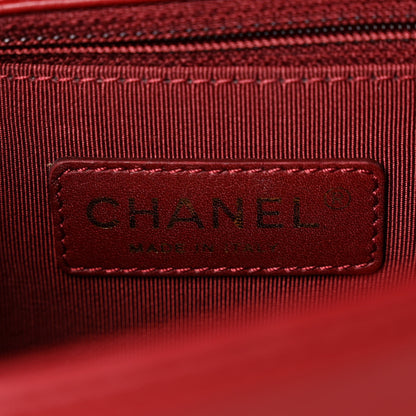 Chanel Lambskin Quilted New Medium Boy Flap Red 6 of 10