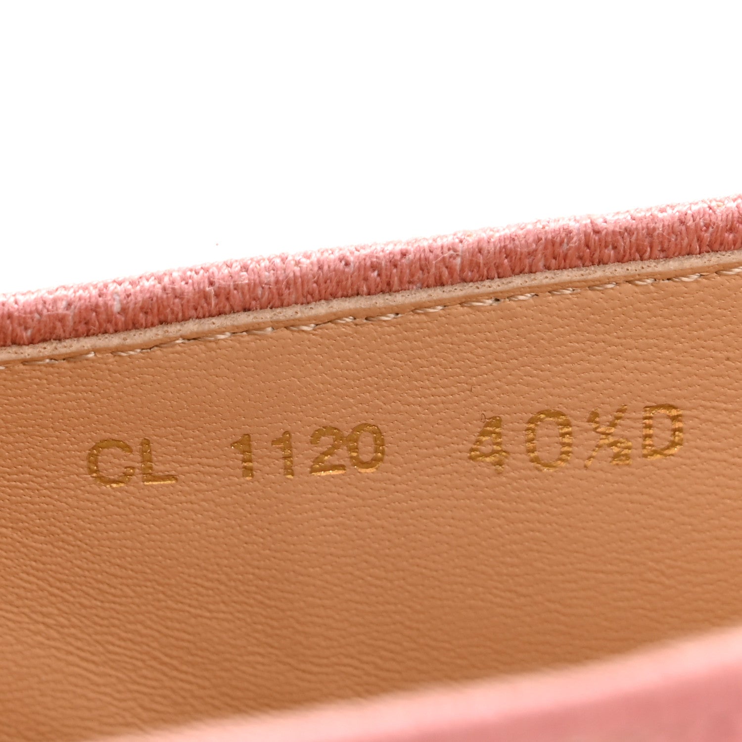 Christian Dior Cotton D-Stripes Embroidered Granville 15mm Espadrilles 40.5 Deep Nude 9 of 9