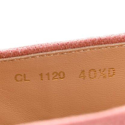Christian Dior Cotton D-Stripes Embroidered Granville 15mm Espadrilles 40.5 Deep Nude 9 of 9