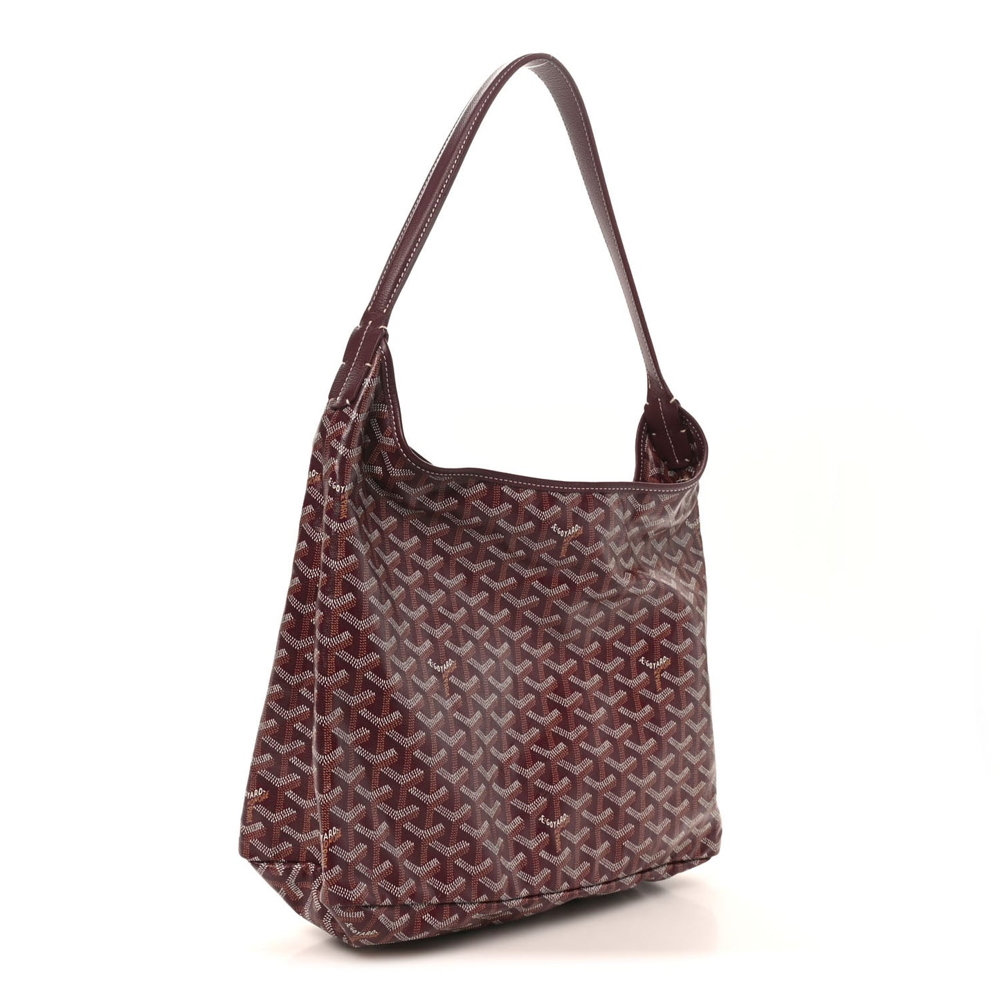Goyardine Boheme Hobo Burgundy
