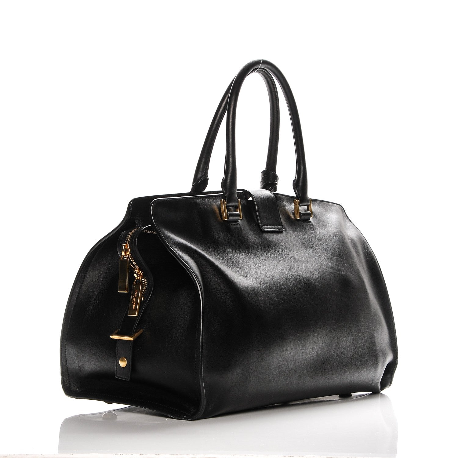 Saint Laurent Calfskin Medium Classic Y Cabas Black 3 of 11