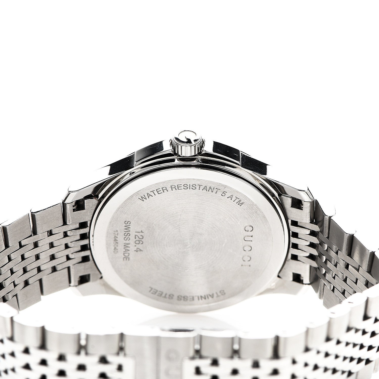 Gucci Stainless Steel 38mm G-Timeless Quartz Watch Green 4 of 6