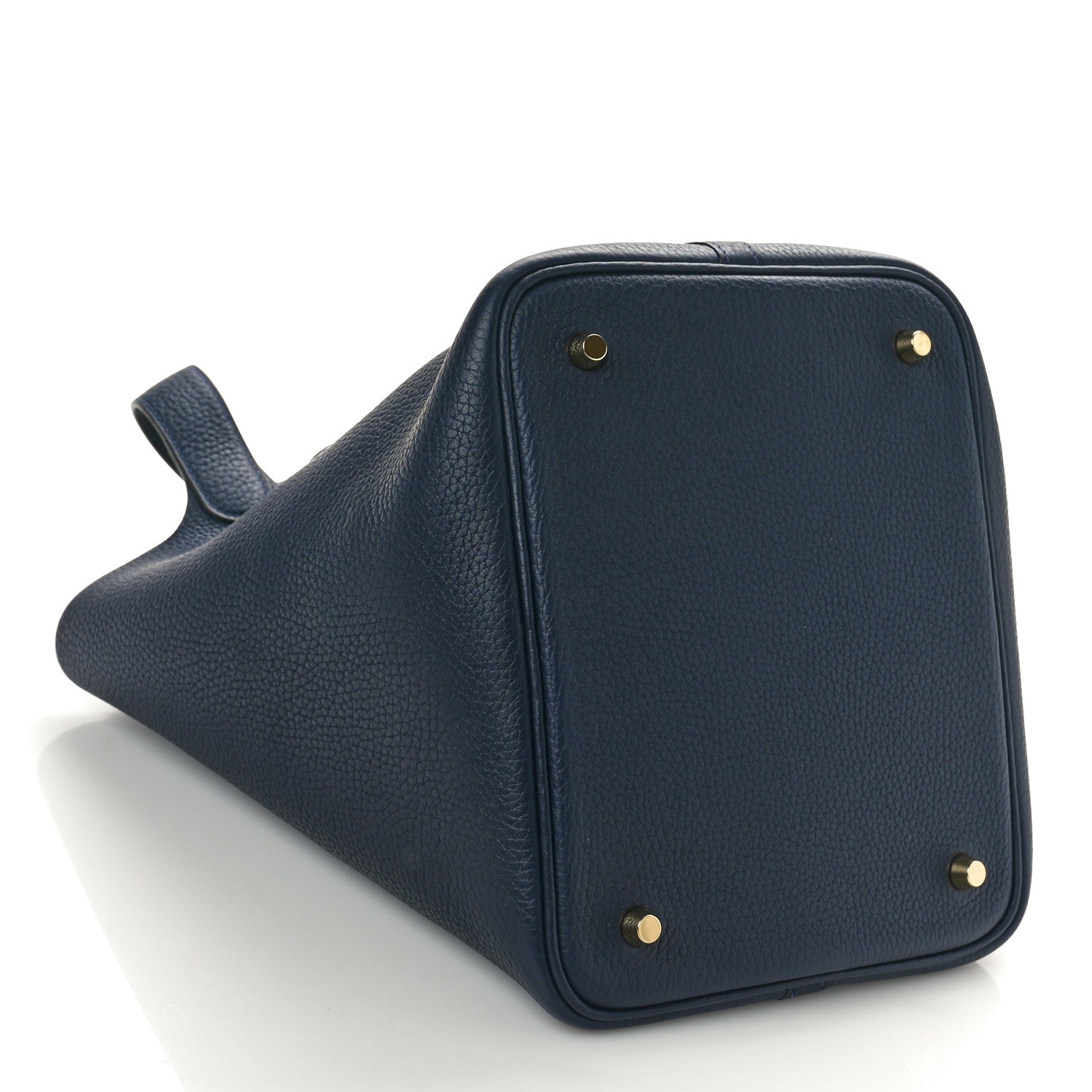 Hermes Taurillon Clemence Picotin Lock 18 PM Bleu Nuit 4 of 10