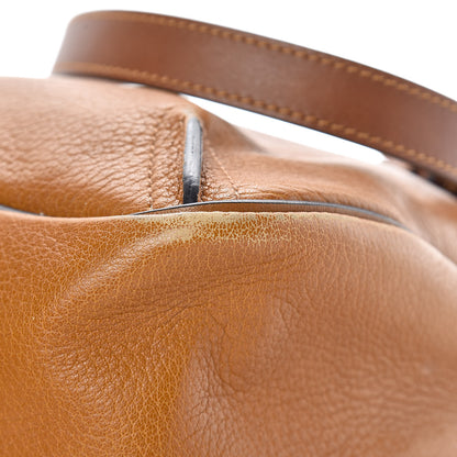 Chloe Grained Lambskin Medium Lexa Shoulder Bag Mustard Brown 30 of 32