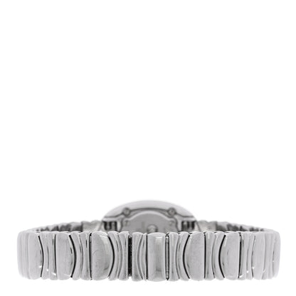 Cartier 18K White Gold Diamond Bezel 18mm Baignoire Quartz Watch 3 of 4