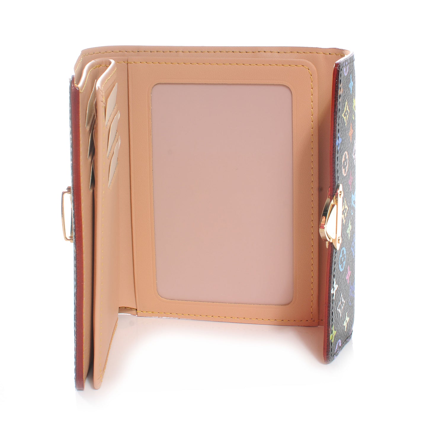 Monogram Multicolor Koala Wallet Black