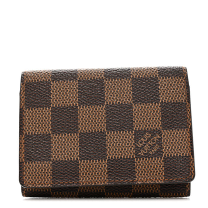 Louis Vuitton Damier Ebene Business Card Holder 1 of 9