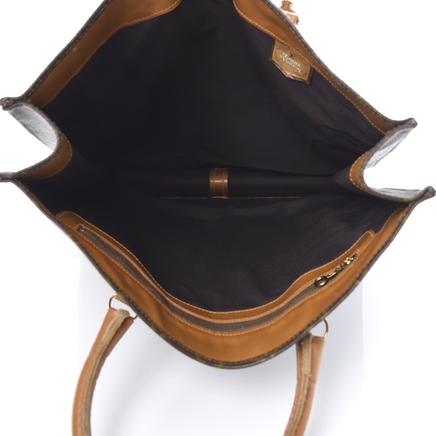 Louis Vuitton Monogram French Company Sac Plat 5 of 13
