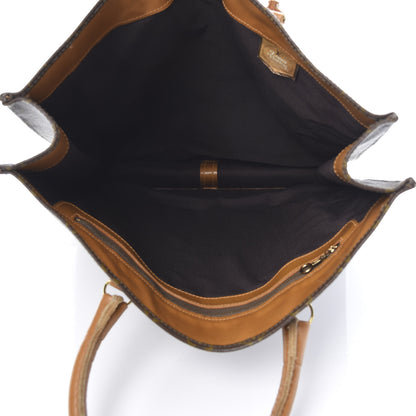 Louis Vuitton Monogram French Company Sac Plat 5 of 13