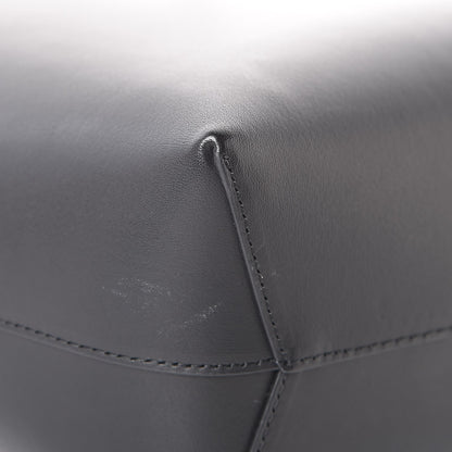 Mansur Gavriel Calfskin Small Shopping Tote Black Flamma 4 of 18
