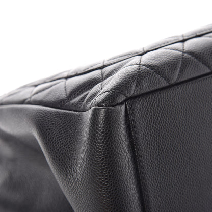 Chanel Caviar Quilted Grand Shopping Tote GST Black 14 of 14