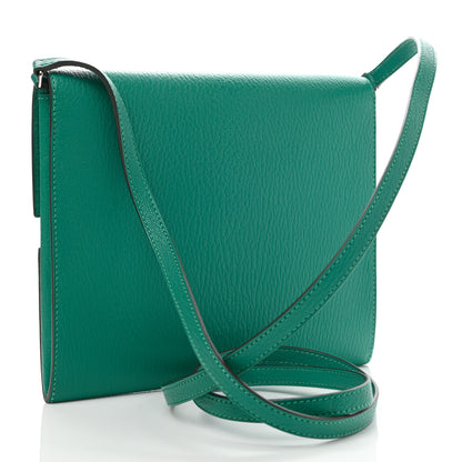 Hermes Chevre Mysore Cinhetic To Go Wallet Vert Verone 2 of 11