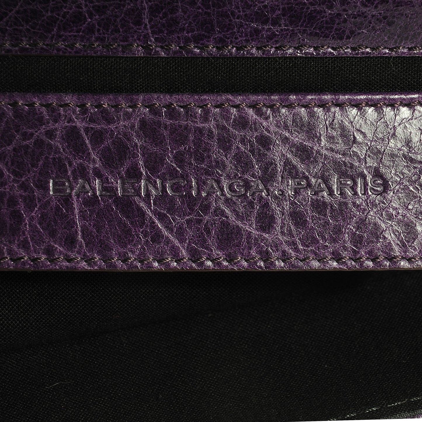 Agneau Giant 21 Silver Hardware Envelope Clutch Raisin