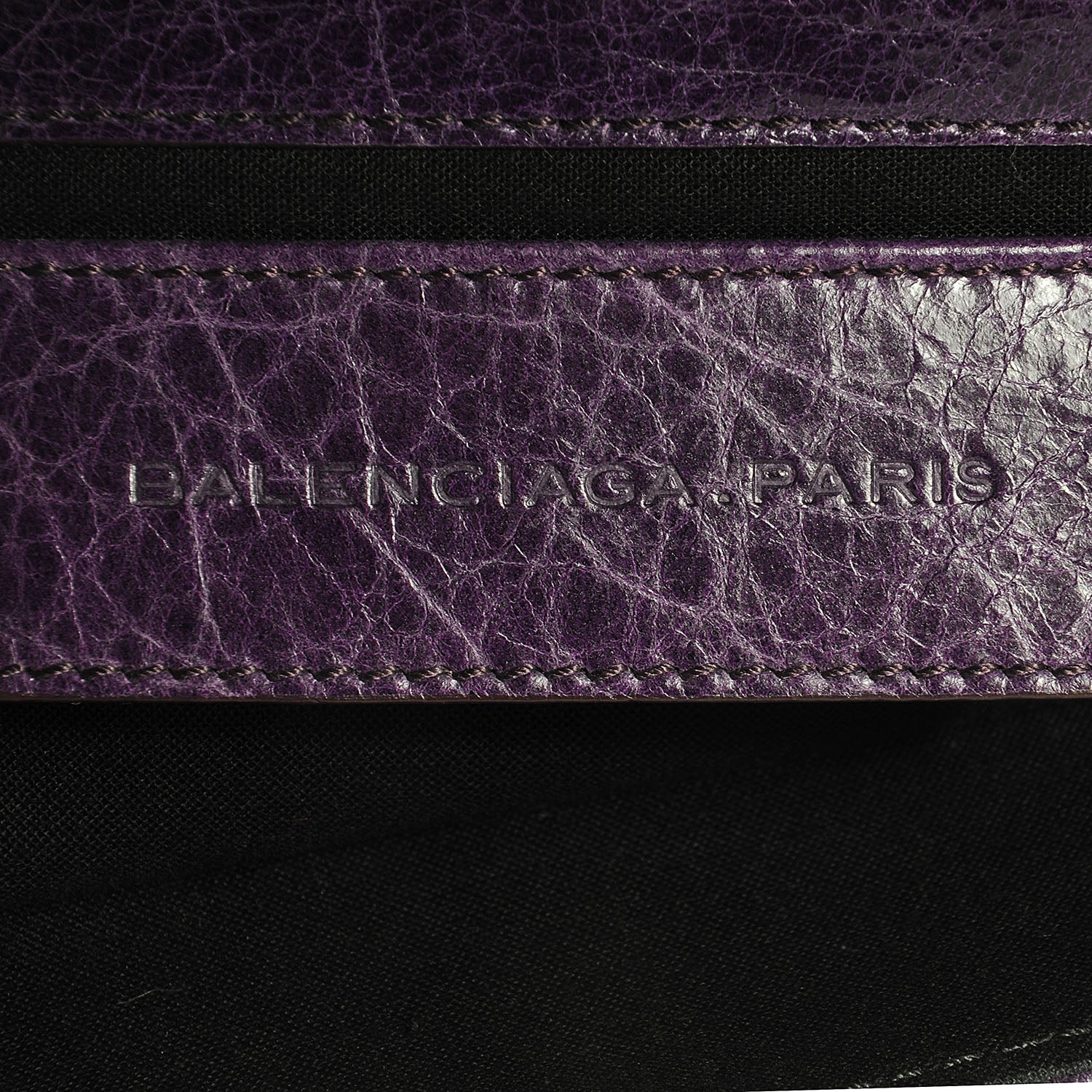 Balenciaga Agneau Giant 21 Silver Hardware Envelope Clutch Raisin 4 of 13
