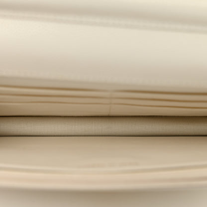 Chanel Caviar Quilted Enamel Coco Casino Wallet On Chain WOC White 5 of 11