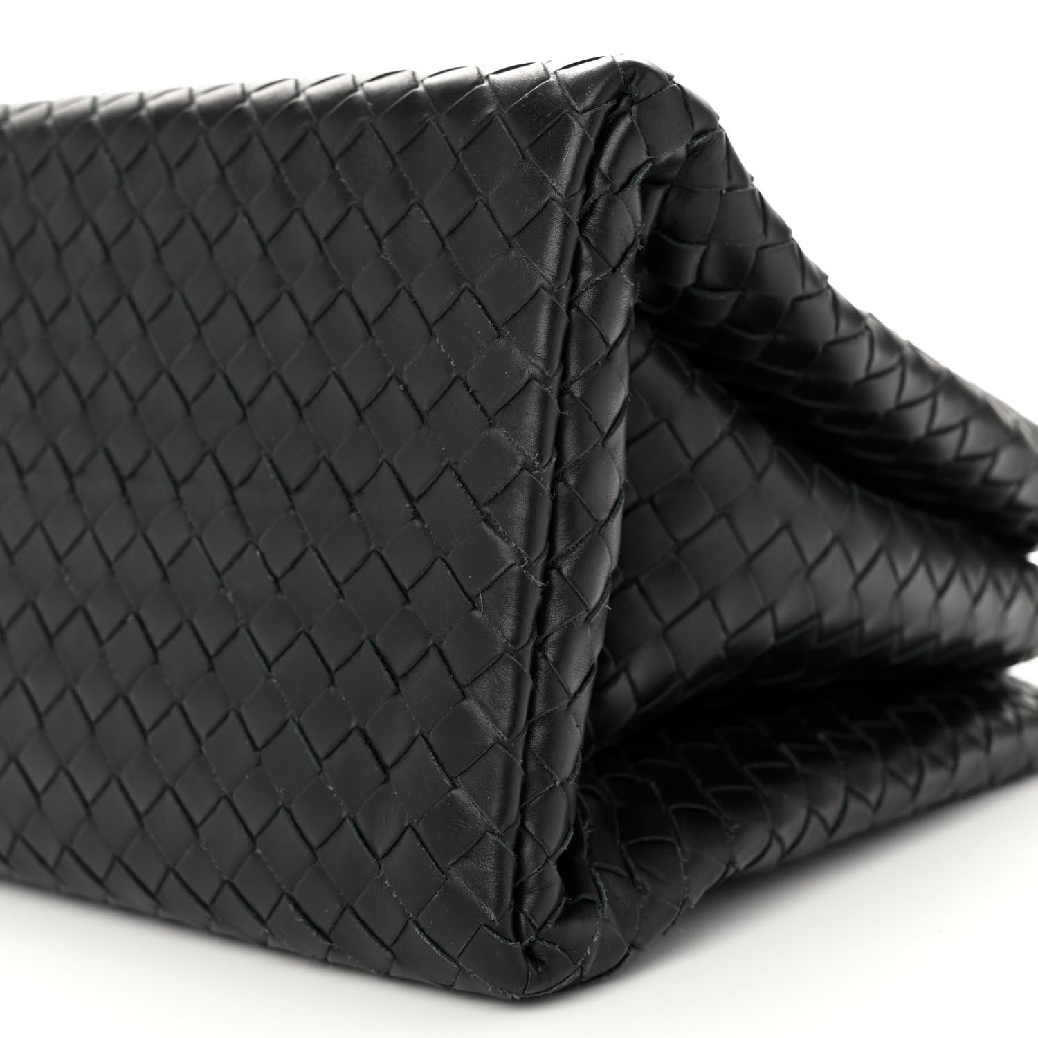 Bottega Veneta Light Calf Intrecciato Small Roma Black 11 of 14