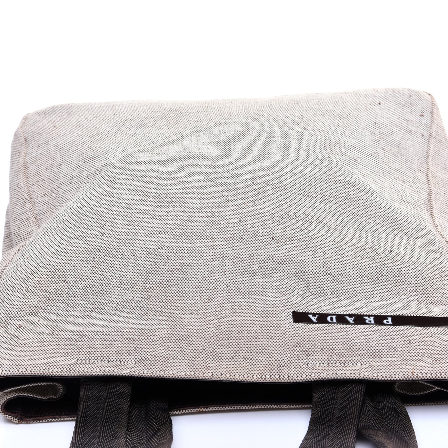 Canapa Jacquard Sport Shoulder Bag Naturale