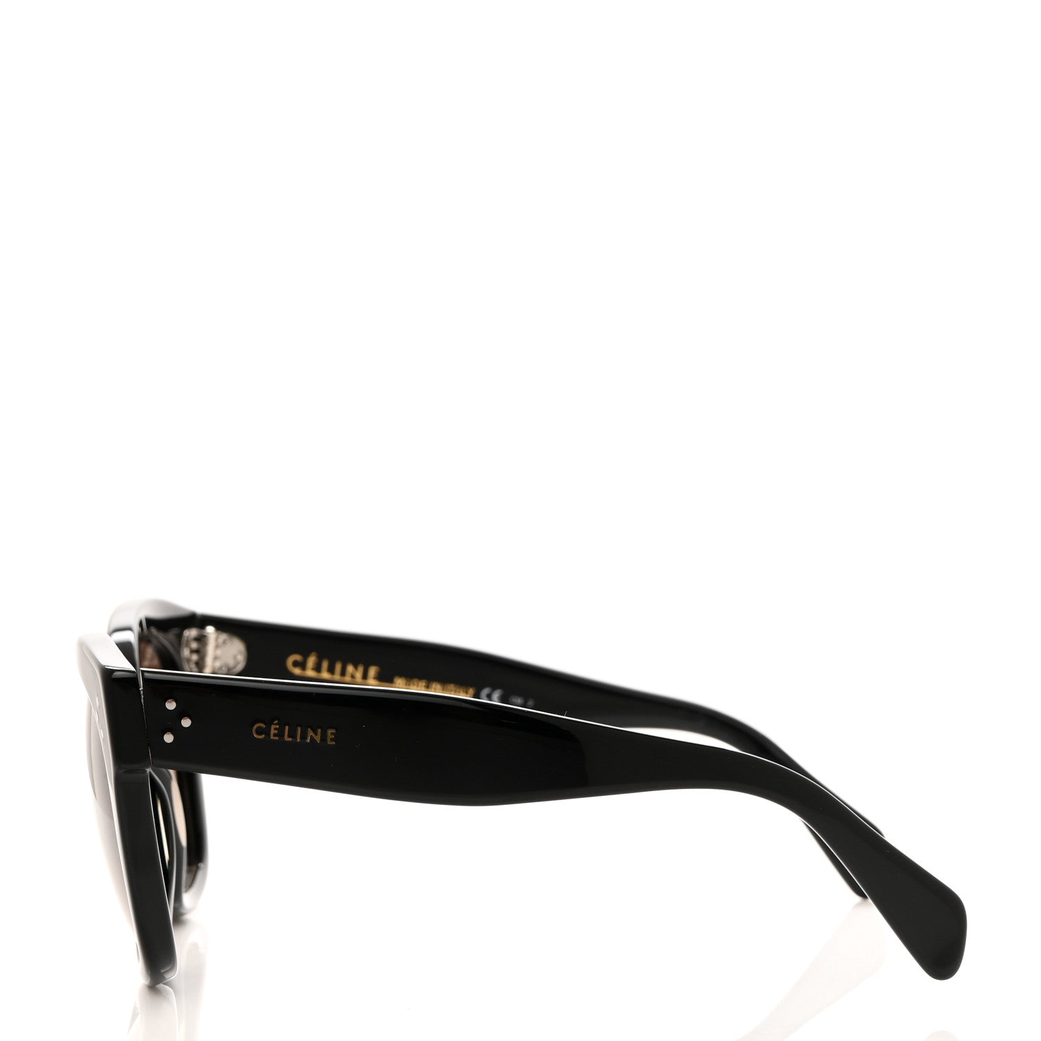 Celine New Audrey Sunglasses CL 41805/S Black 3 of 7