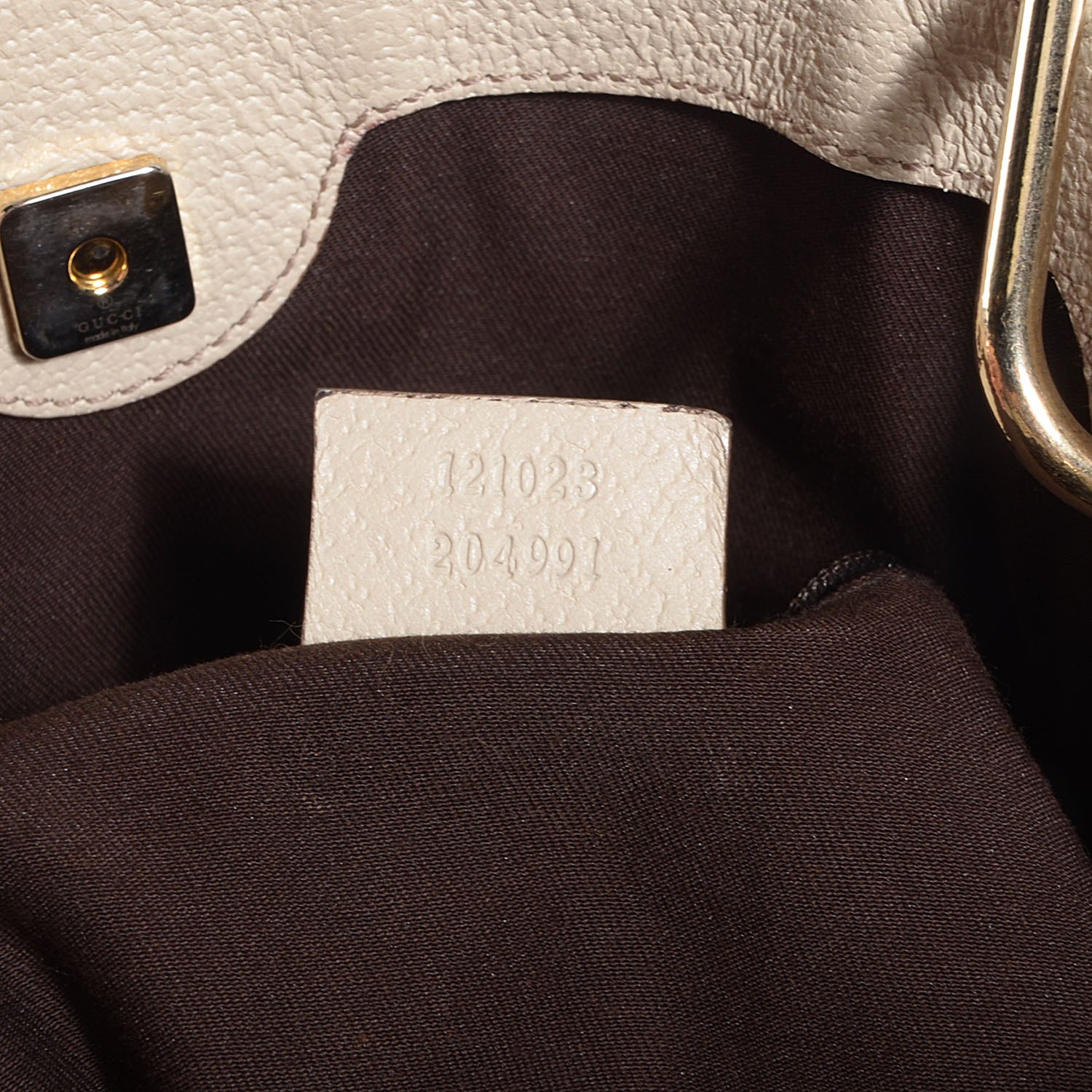Gucci Monogram Medium Eclipse Shoulder Bag Off White 7 of 7
