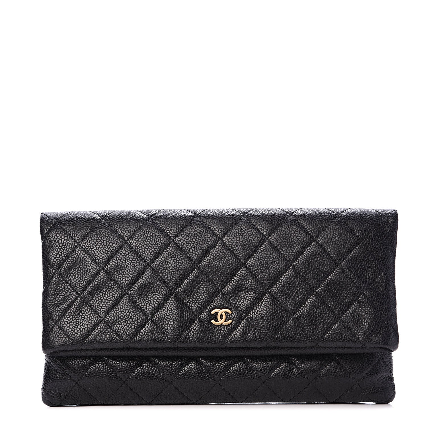 Chanel Caviar Quilted CC Beauty Clutch Black 1 of 7