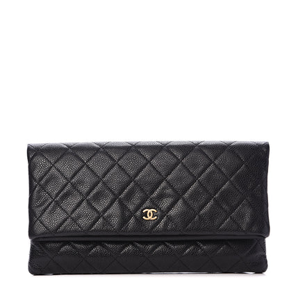 Chanel Caviar Quilted CC Beauty Clutch Black 1 of 7