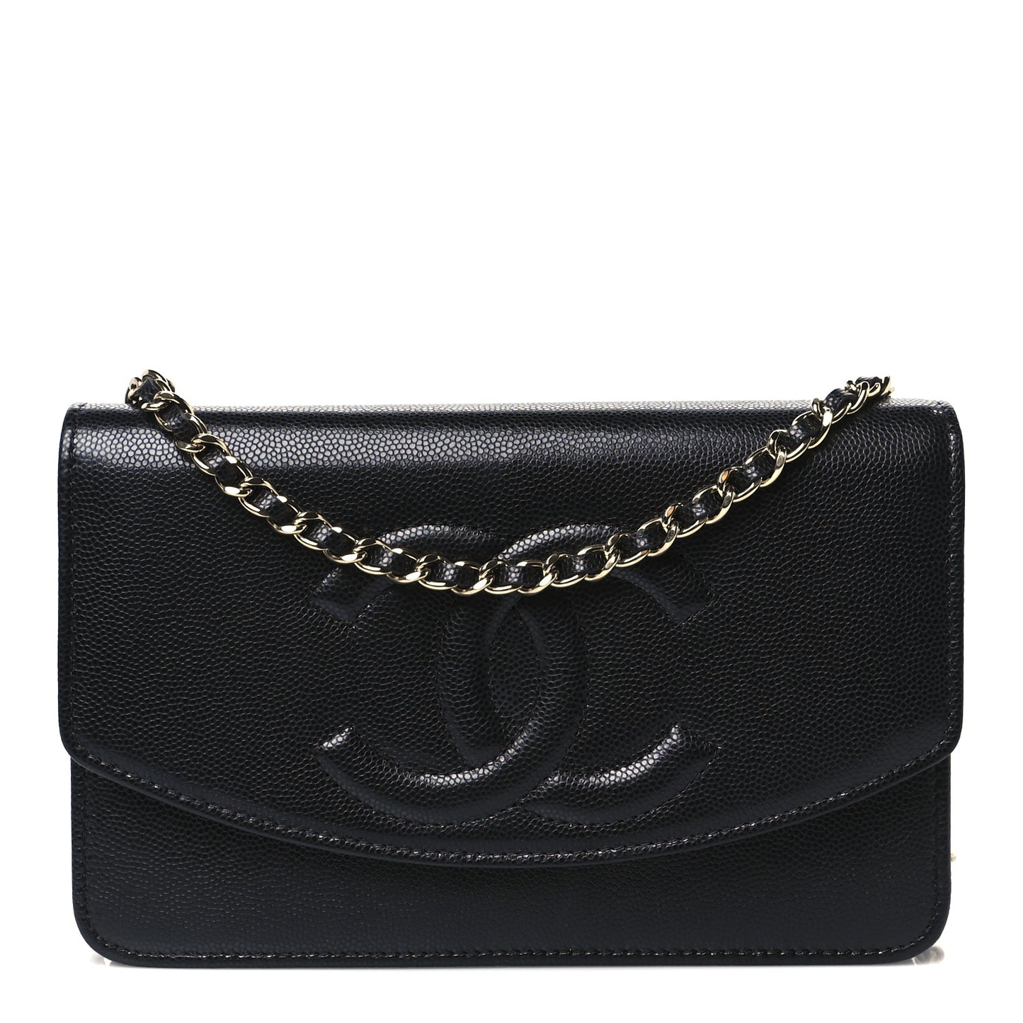 Caviar Timeless CC Wallet on Chain WOC Black