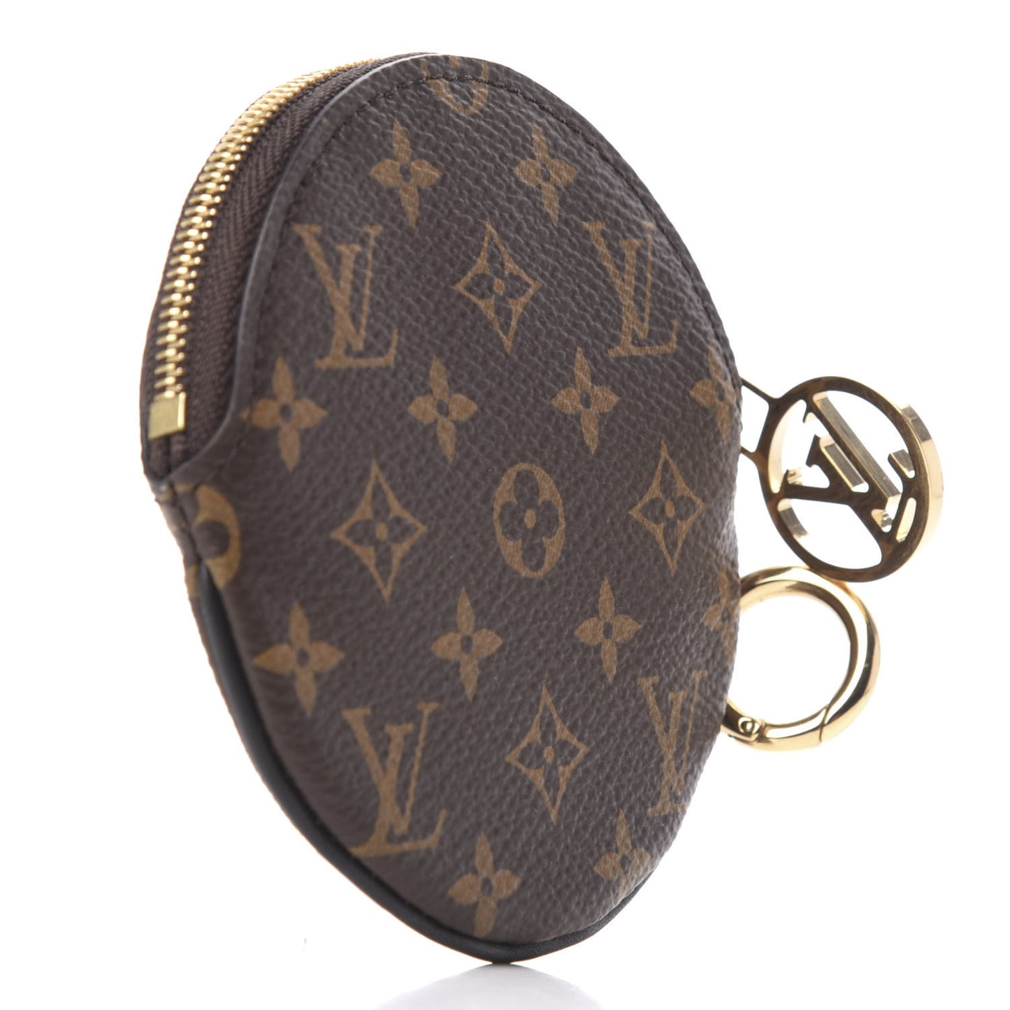 Mini Monogram Trio Pouch Round Coin Purse