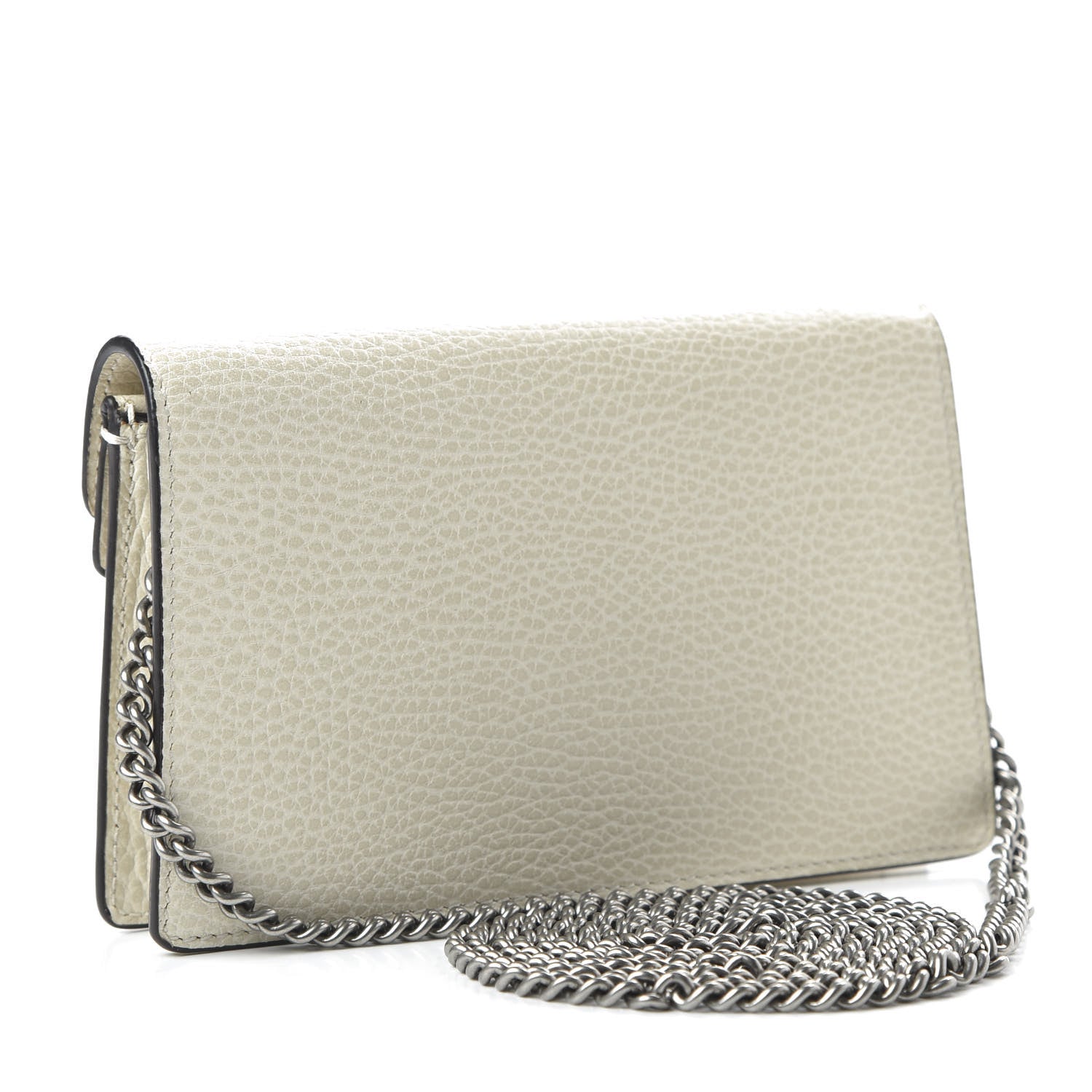 Gucci Dollar Calfskin Crystal Super Mini Dionysus Shoulder Bag Mystic White Black Diamond 3 of 9