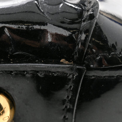 Louis Vuitton Vernis Montaigne BB Black 13 of 13
