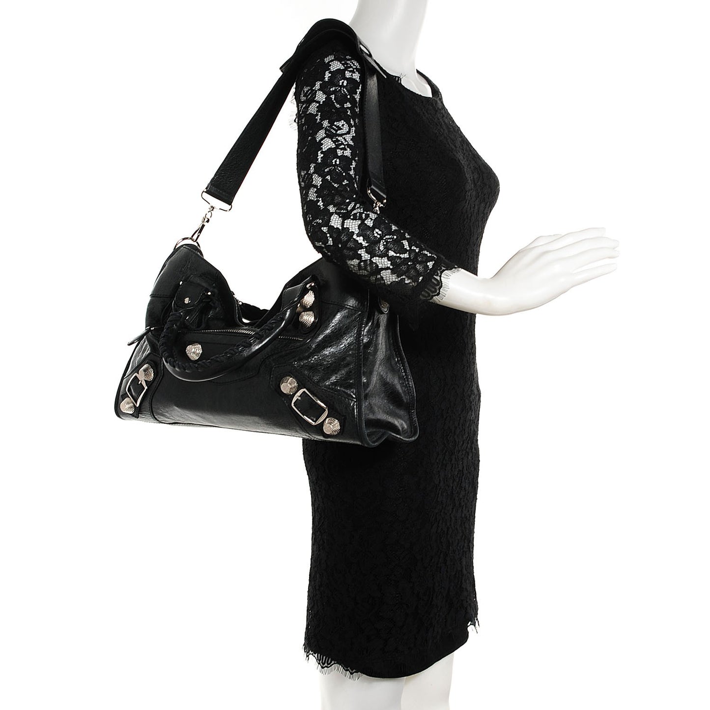 Agneau Giant 21 Silver Hardware City Black
