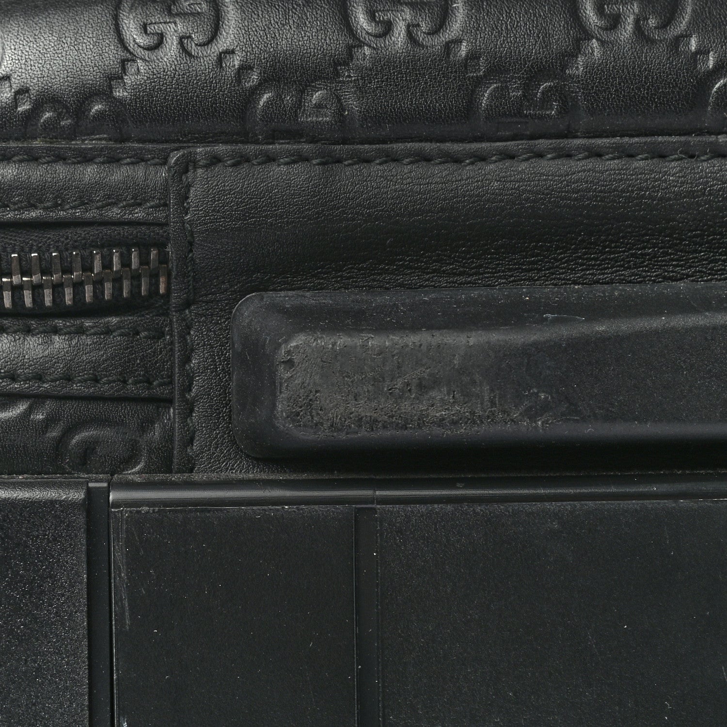 Gucci Guccissima Interlocking G Trolley Black 14 of 15