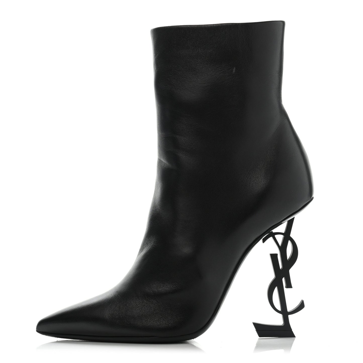 Calfskin Opyum Ankle Boots 38 Black