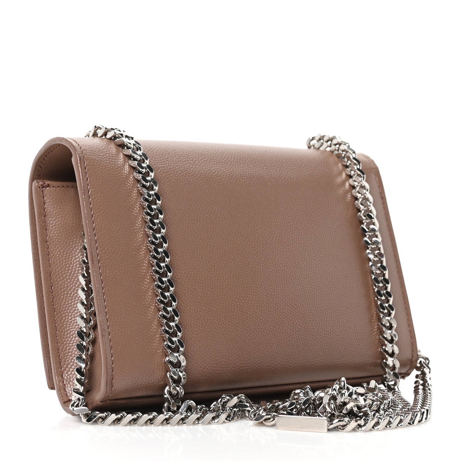 Saint Laurent Grain De Poudre Small Monogram Kate Satchel Fard 3 of 9