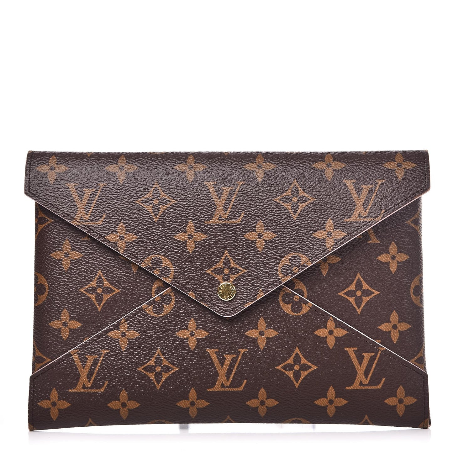 Monogram Large Kirigami Pochette Insert Rose Ballerine