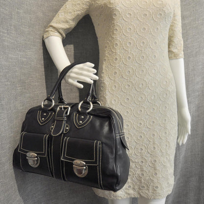 Marc Jacobs Leather Venetia Black 3 of 11