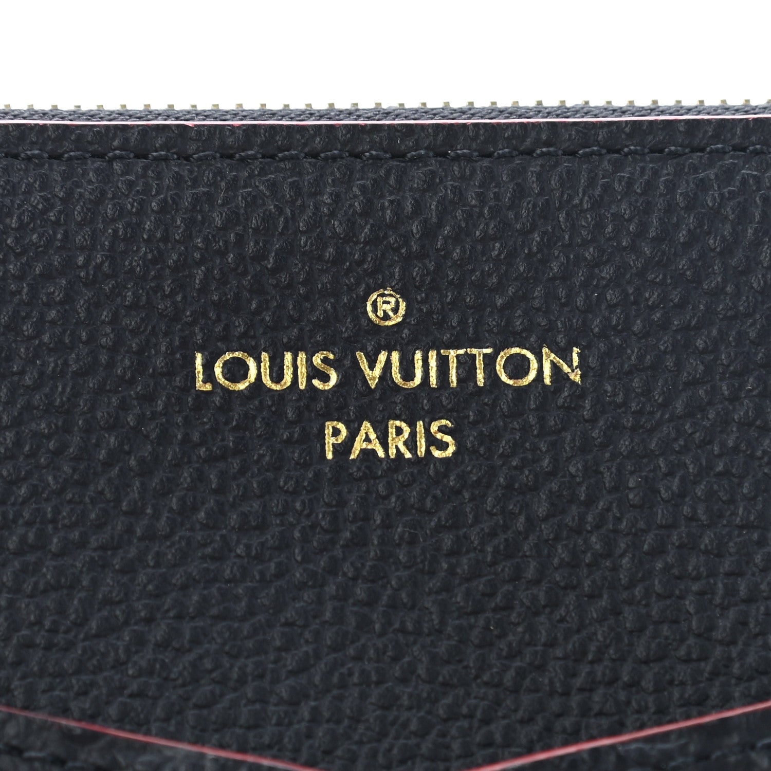Louis Vuitton Empreinte Pochette Melanie MM Marine Rouge 8 of 8