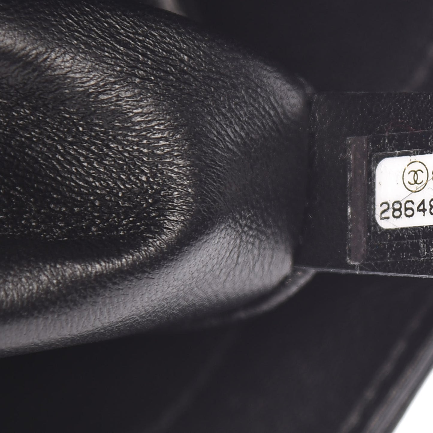 Lambskin Quilted Chain Backpack Black