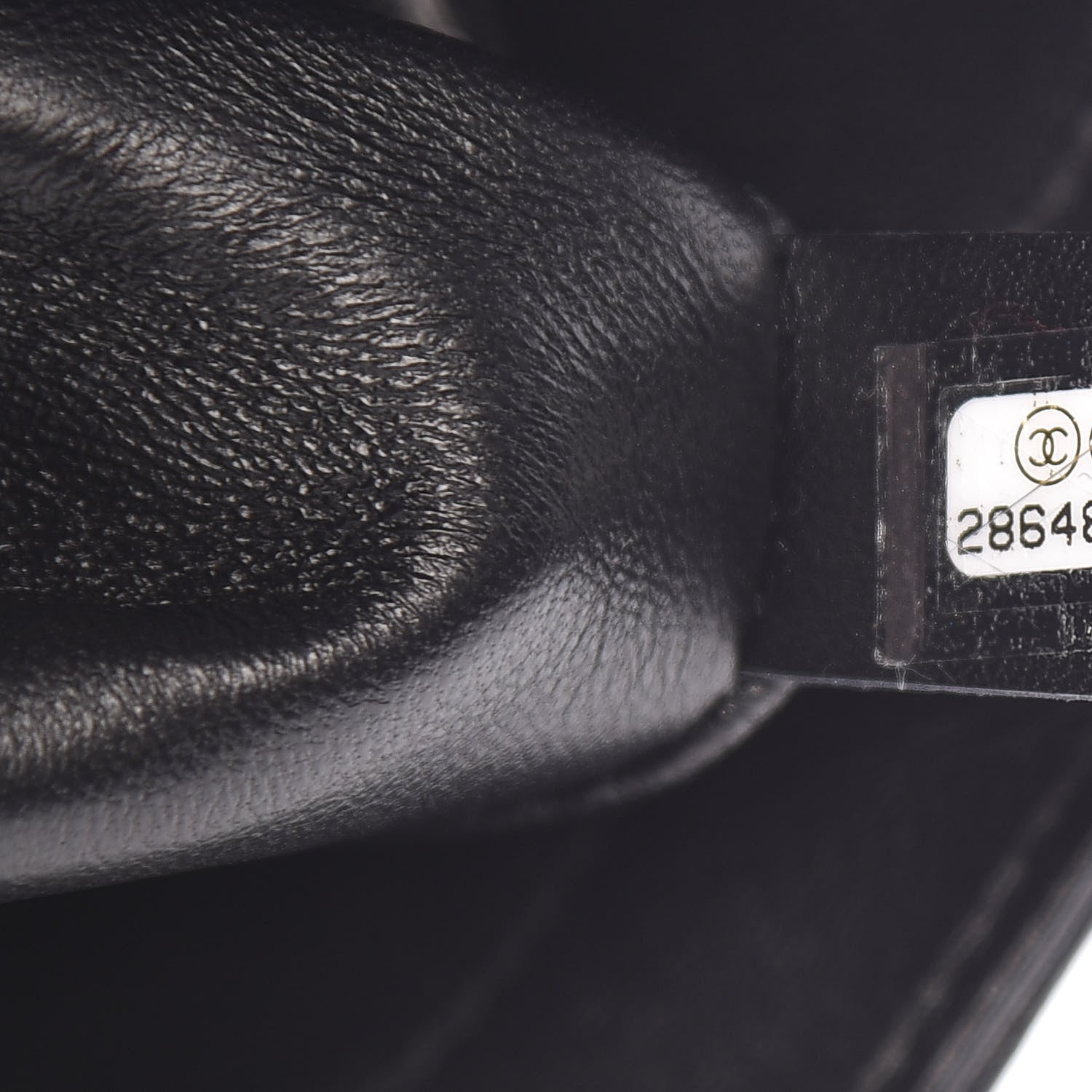 Chanel Lambskin Quilted Chain Backpack Black 7 of 12