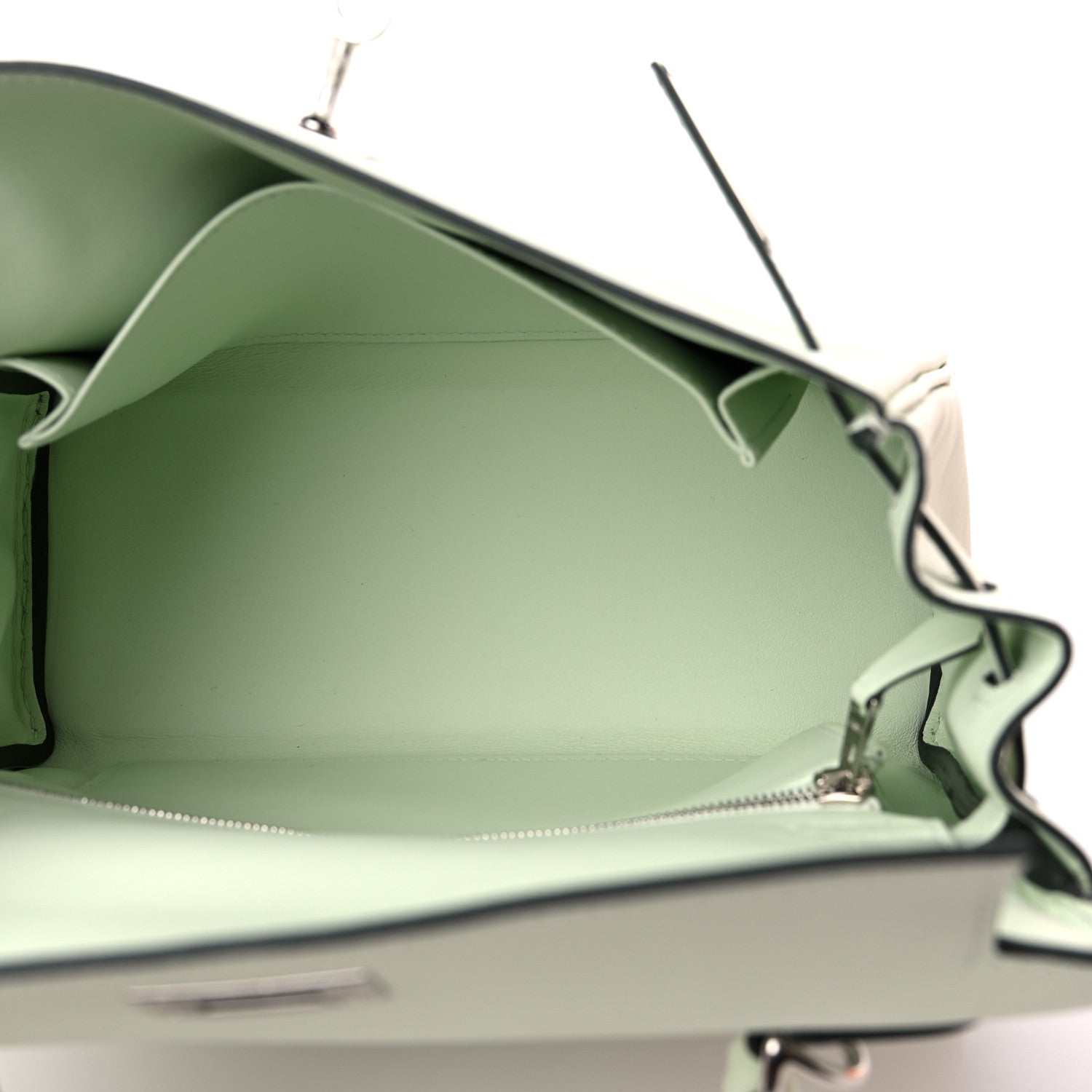 Hermes Swift Kelly Retourne 25 Vert Fizz 5 of 10