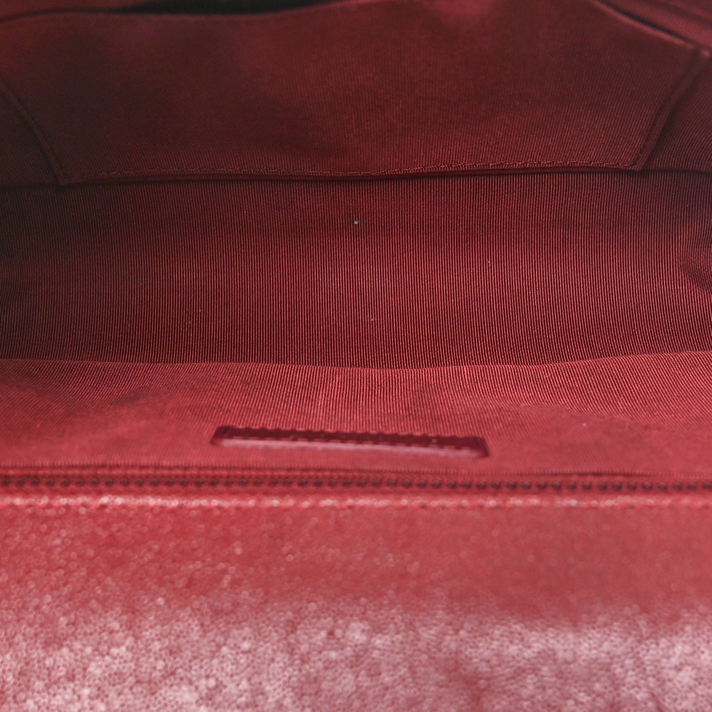 Caviar Quilted New Medium Boy Flap Burgundy