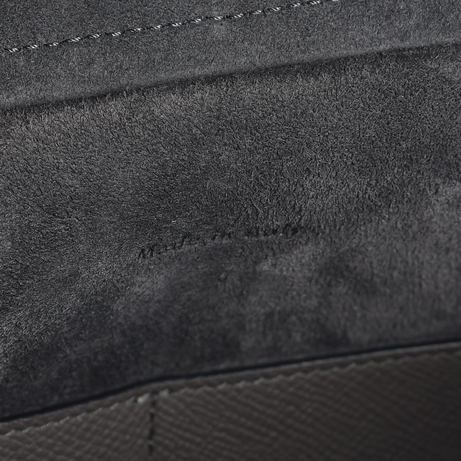 Celine Grained Calfskin Mini Belt Bag Grey 7 of 8