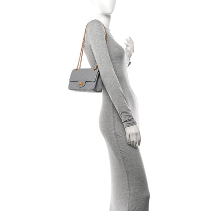 Chanel Aged Calfskin Quilted 2.55 Reissue Mini Flap Grey 2 of 11