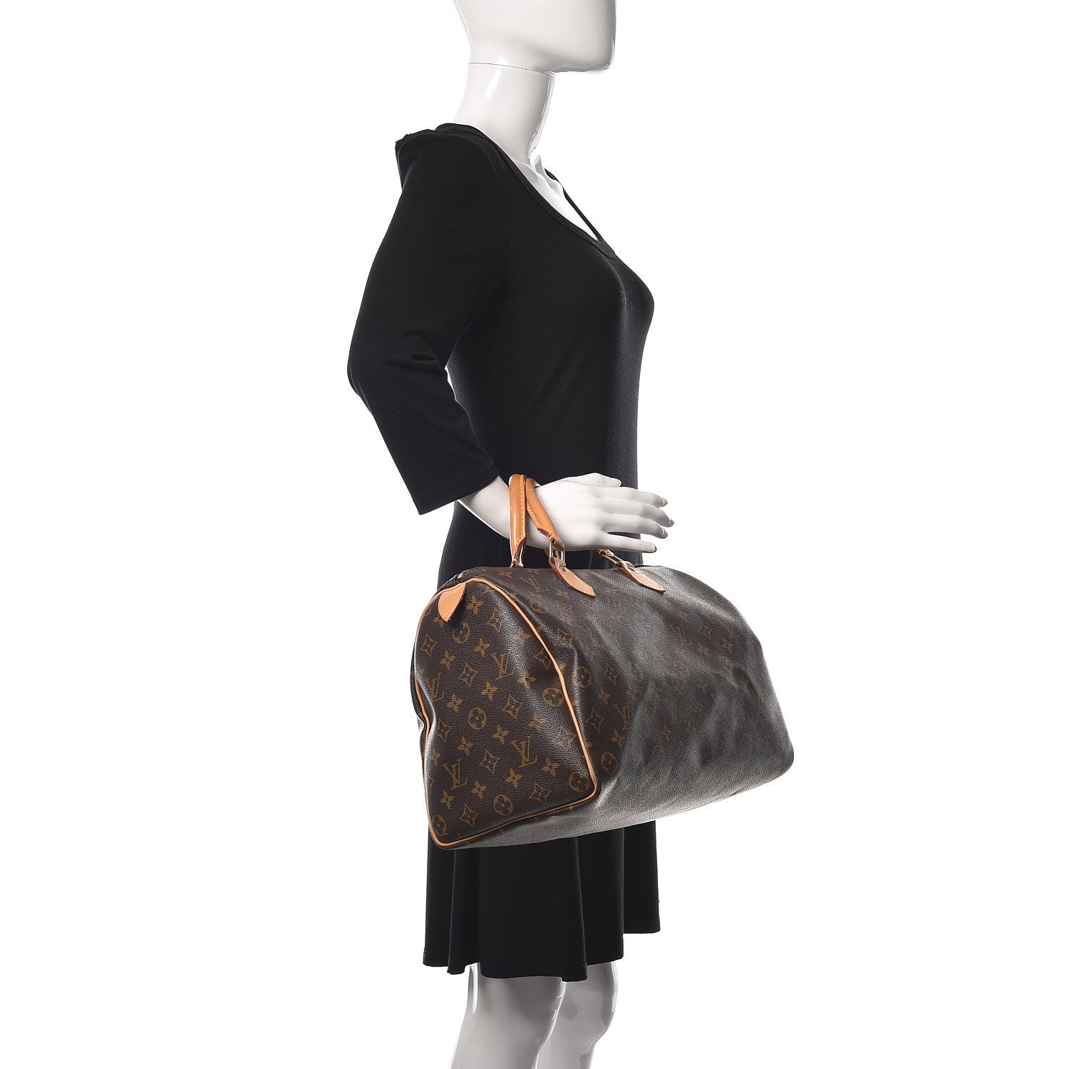 Louis Vuitton Monogram Speedy 35 2 of 17