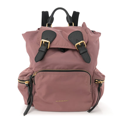 Burberry Nylon Medium Rucksack Backpack Mauve Pink 1 of 10